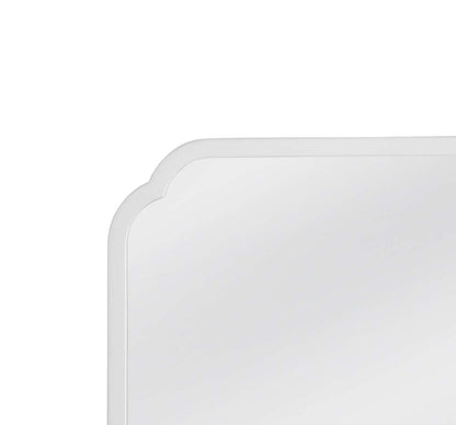 Bassett Mirror - Daphne 30" White Square Wall Mirror - M5040 view 4