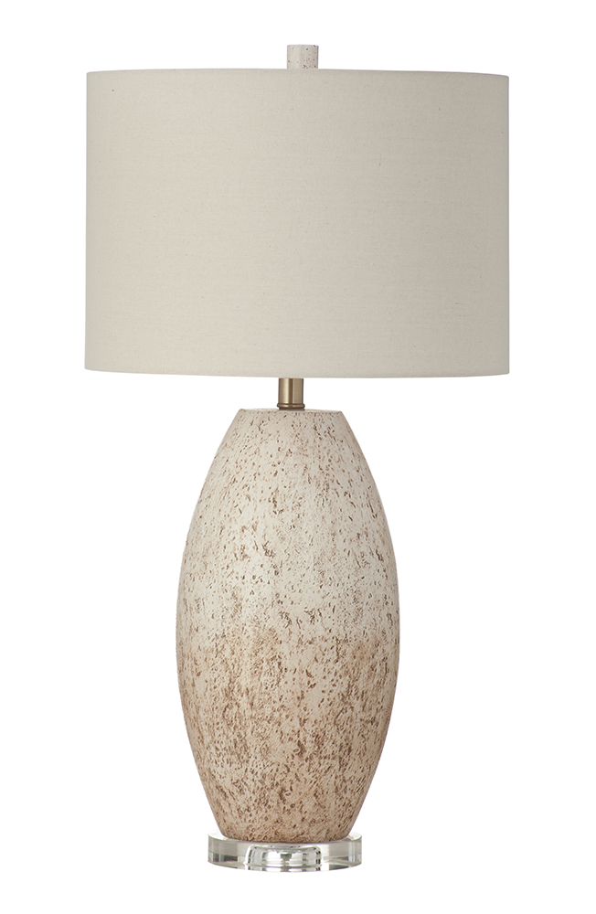 Bassett Mirror - Dauphin 31" Brown Concrete Table Lamp - L4595T view 1
