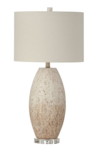 Bassett Mirror - Dauphin 31" Brown Concrete Table Lamp - L4595T view 1