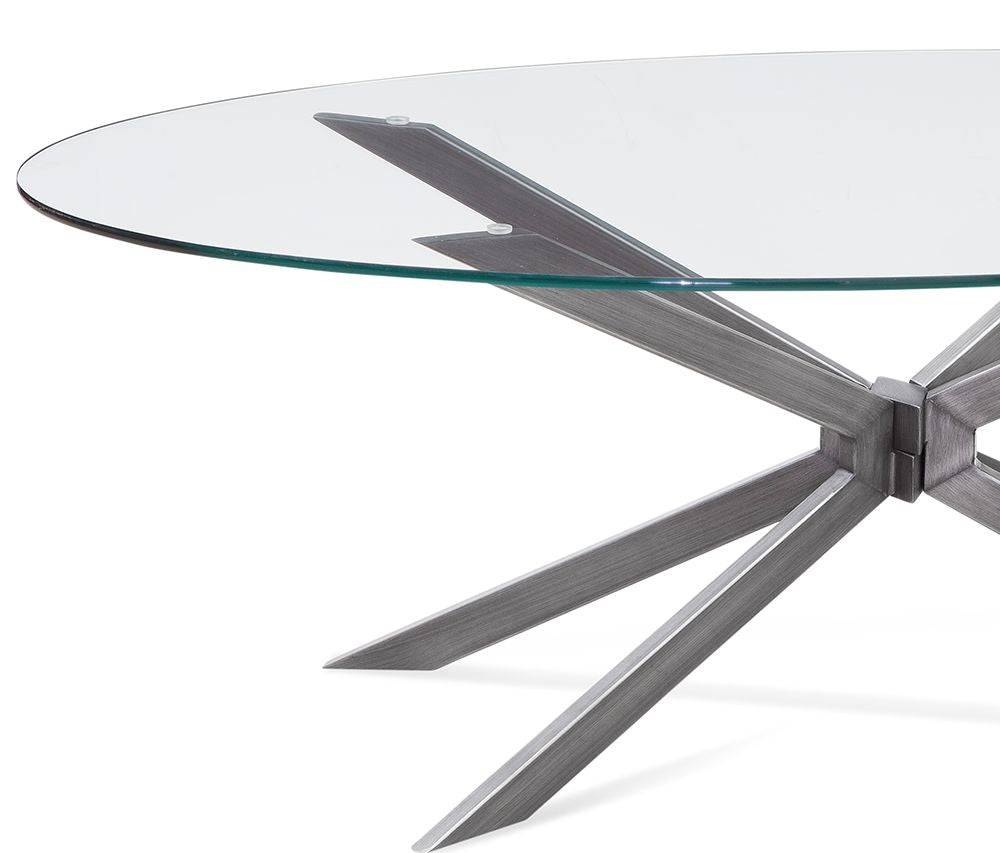 Bassett Mirror - Deen Glass-Top Coffee Table - 5510-140-496 view 3