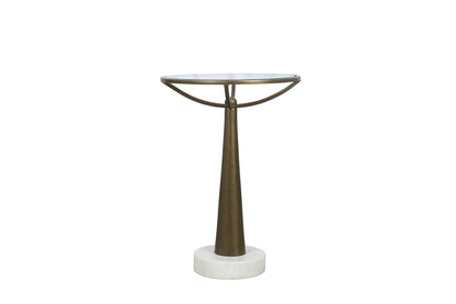 Bassett Mirror - Delgado Glass-Top Accent Table - 6123-LR-223 view 2