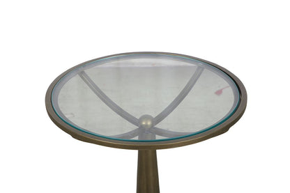 Bassett Mirror - Delgado Glass-Top Accent Table - 6123-LR-223 view 6