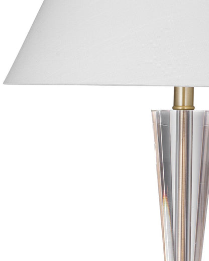 Bassett Mirror - Devon 35" Clear Crystal Table Lamp - L4635T view 2