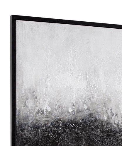 Bassett Mirror - Divided Framed Canvas in Black - 7301-062 view 4