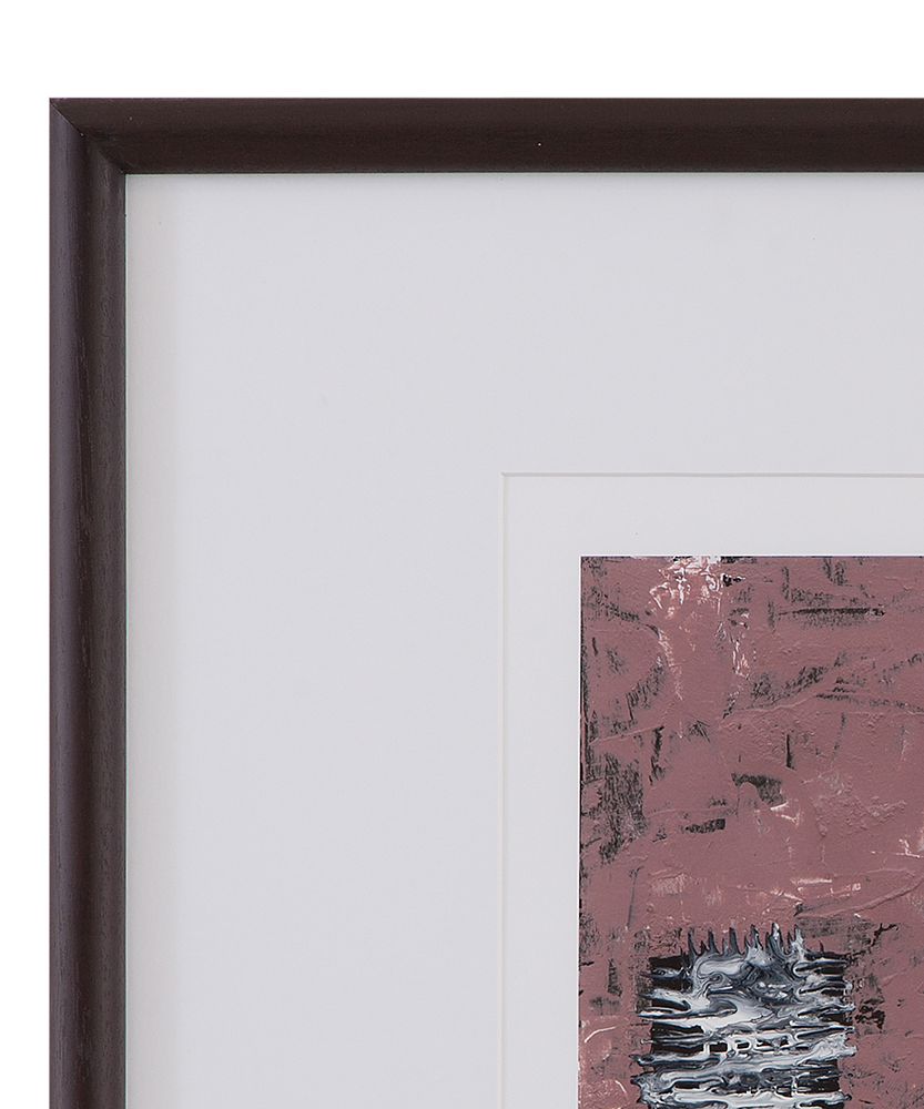 Bassett Mirror - Dual Dichotomy I Gray Framed Print - 9902-268A view 2
