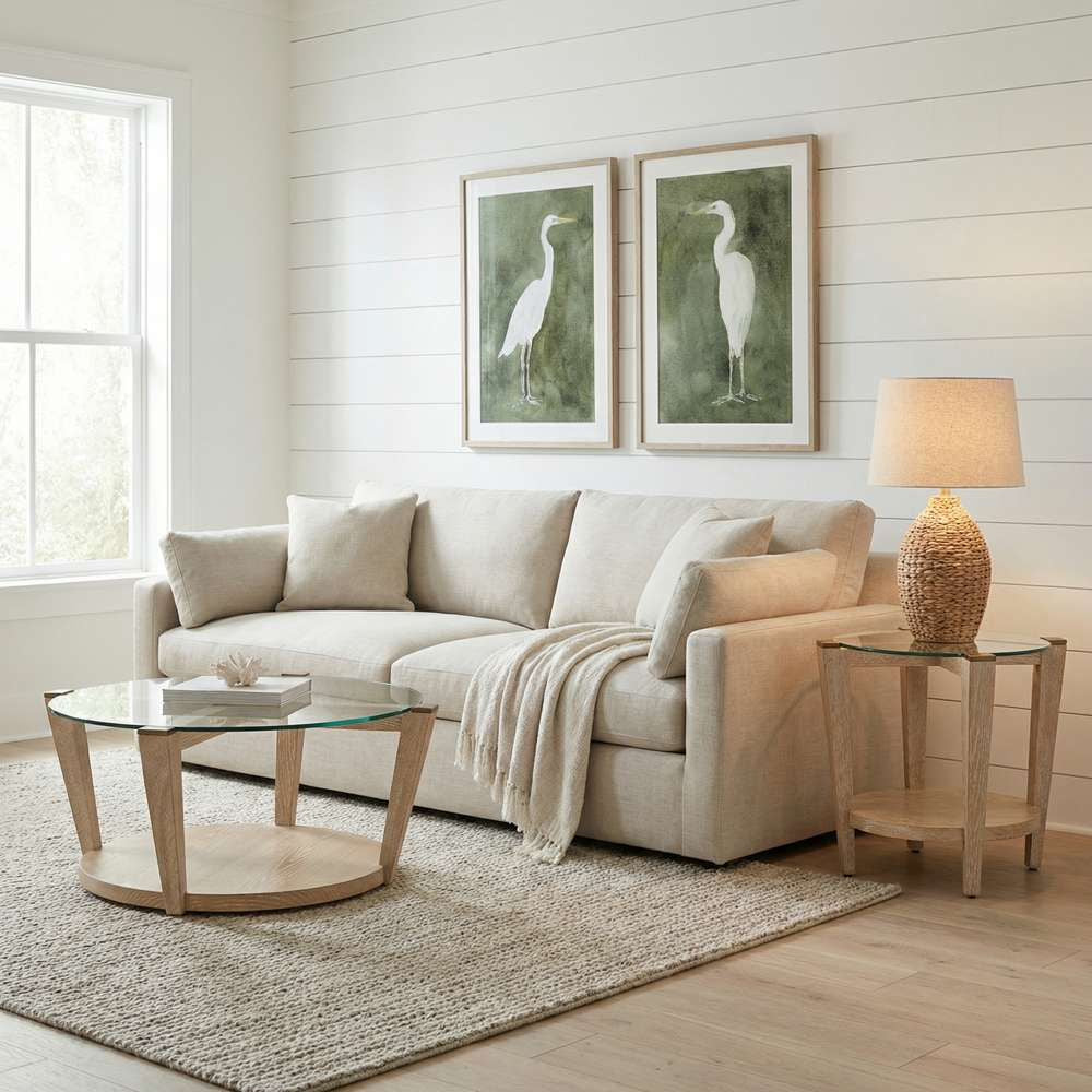 Bassett Mirror - Dunes Coffee Table - 2528-LR-120 view 4