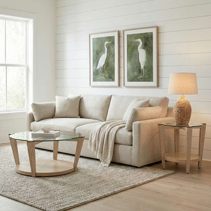 Bassett Mirror - Dunes Coffee Table - 2528-LR-120 view 4