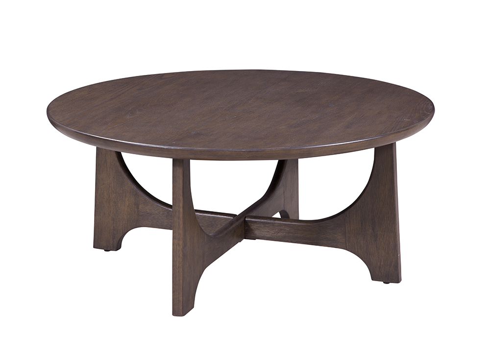 Bassett Mirror - Dunnigan Brown Oak Coffee Table - 7099-LR-120 view 1
