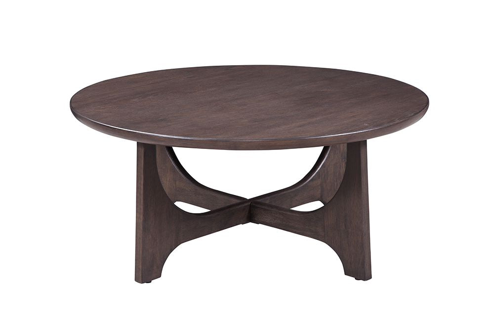 Bassett Mirror - Dunnigan Brown Oak Coffee Table - 7099-LR-120 view 2