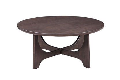 Bassett Mirror - Dunnigan Brown Oak Coffee Table - 7099-LR-120 view 2