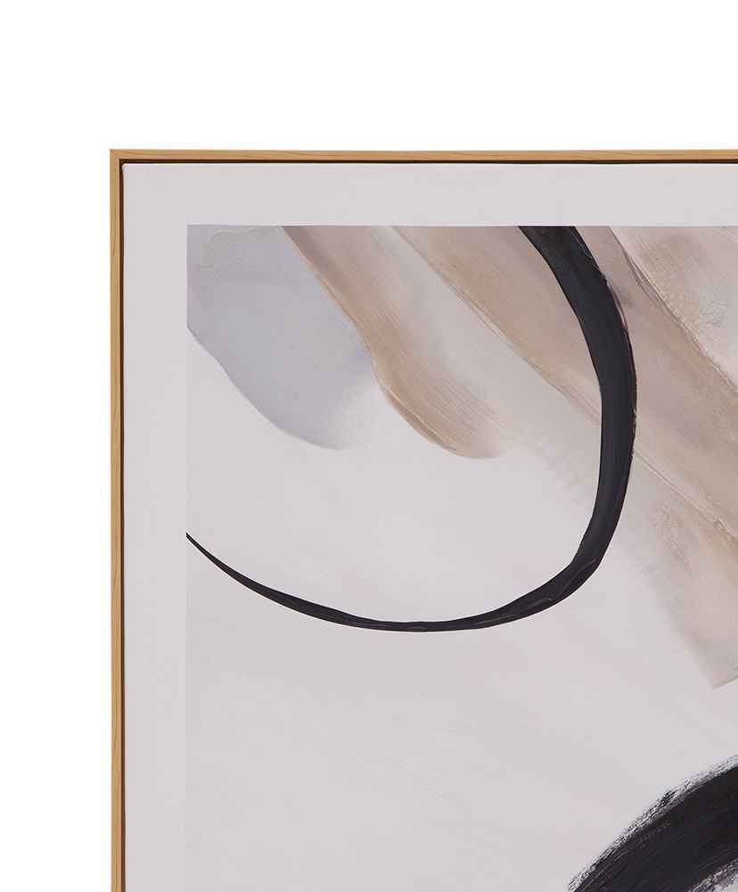 Bassett Mirror - Eartha Brown Abstract Framed Canvas (Set of 3) - 7300-988 view 3