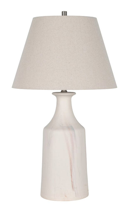 Bassett Mirror - Eastlake 35" Cream Ceramic Table Lamp - L4581T view 1