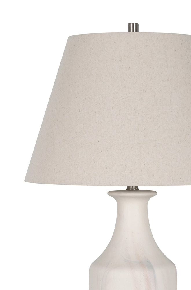 Bassett Mirror - Eastlake 35" Cream Ceramic Table Lamp - L4581T view 2