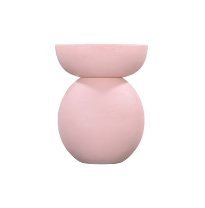 Bassett Mirror - Eden Pink Plaster Accent Table - 5594-LR-223 view 2