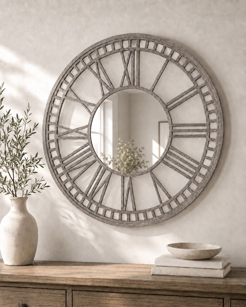 Bassett Mirror - Elgar 48" Bronze Round Wall Mirror - M3704 view 3