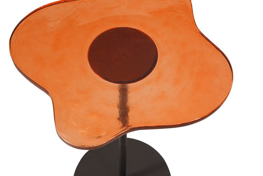 Bassett Mirror - Elijah Accent Table - Red in Red - 6085-LR-224 view 2