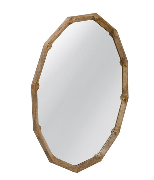 Bassett Mirror - Eloise Wall Mirror in Light Natural Wood - M5308 view 1