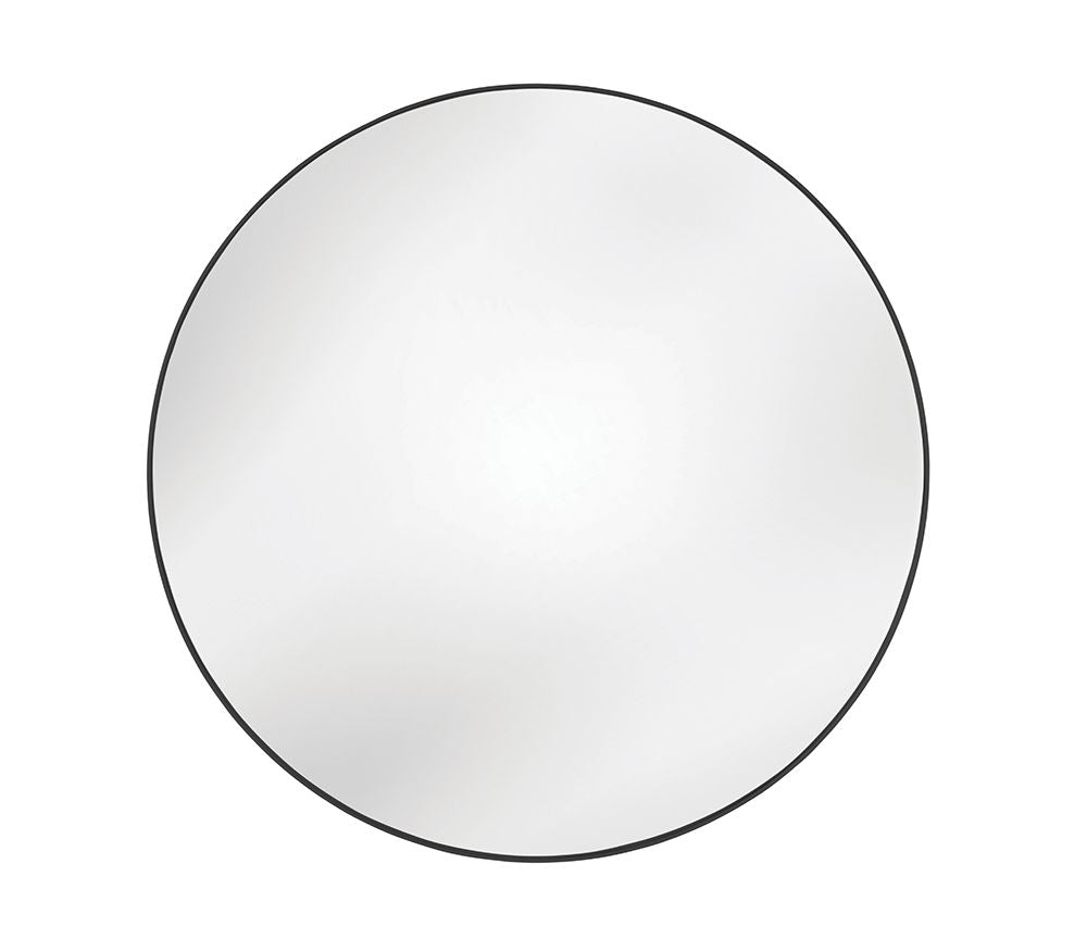 Bassett Mirror - Eltham 60" Black Round Wall Mirror - M5113 view 1