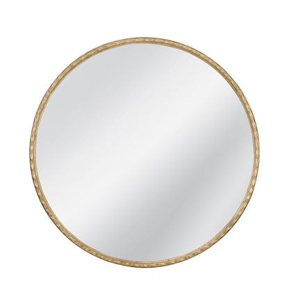Bassett Mirror - Entralla 54" Gold Leaf Round Wall Mirror - M5200 view 1