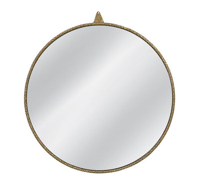 Bassett Mirror - Ezra 45" Brass Rectangular Wall Mirror - M5304 view 1