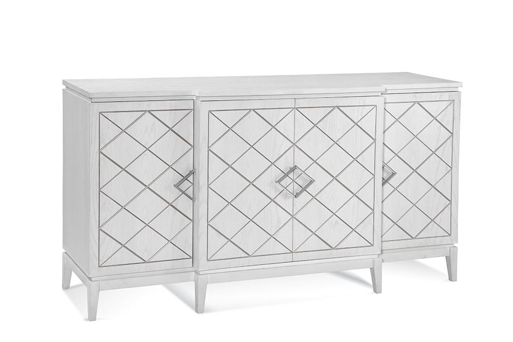 Bassett Mirror - Farrow 68" White Oak Four-Door Storage Cabinet - 7032-DR-576 view 1