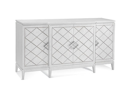 Bassett Mirror - Farrow 68" White Oak Four-Door Storage Cabinet - 7032-DR-576 view 1