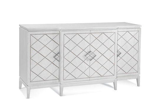 Bassett Mirror - Farrow 68" White Oak Four-Door Storage Cabinet - 7032-DR-576 view 1