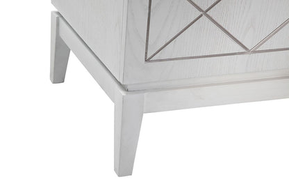 Bassett Mirror - Farrow 68" White Oak Four-Door Storage Cabinet - 7032-DR-576 view 3