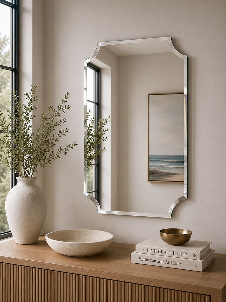 Bassett Mirror - Fayette 36" Clear Rectangular Wall Mirror - M5175B view 5