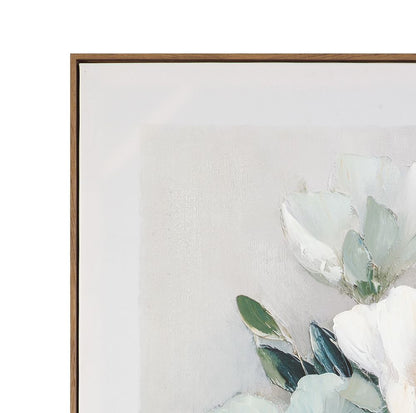 Bassett Mirror - Floral Harmony III Green Floral Framed Canvas - 7301-124 view 3