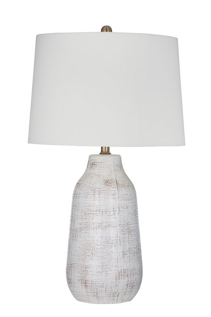 Bassett Mirror - Forcythia 31" White Ceramic Table Lamp - L4578T view 1