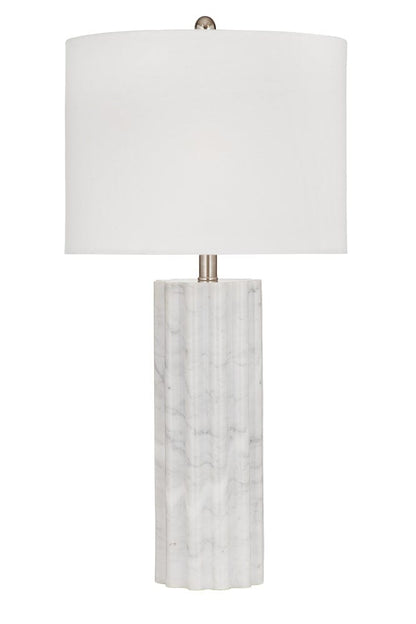 Bassett Mirror - Gabriella Table Lamp in White - L4750T view 1