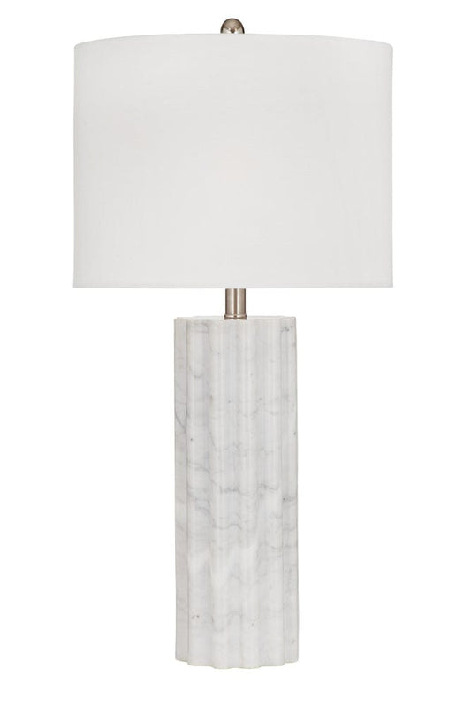 Bassett Mirror - Gabriella Table Lamp in White - L4750T view 1