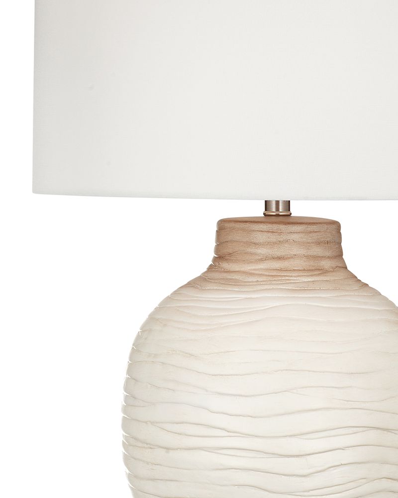 Bassett Mirror - Gala 31" Cream Ceramic Table Lamp - L4727T view 2