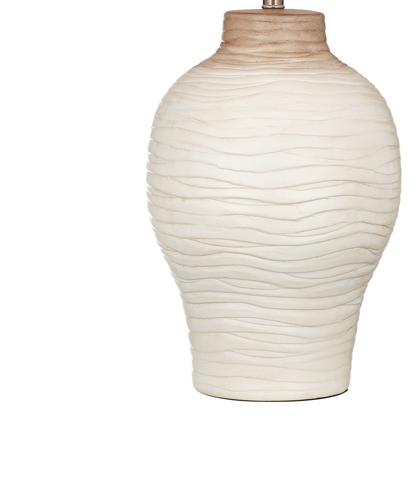 Bassett Mirror - Gala 31" Cream Ceramic Table Lamp - L4727T view 3