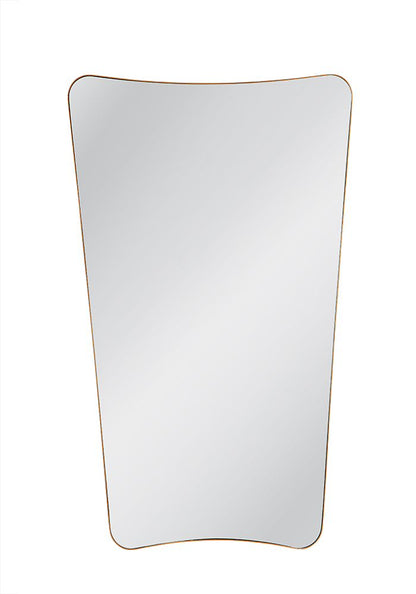Bassett Mirror - Garcia 60" Gold Leaf Rectangular Wall Mirror - M5067 view 1