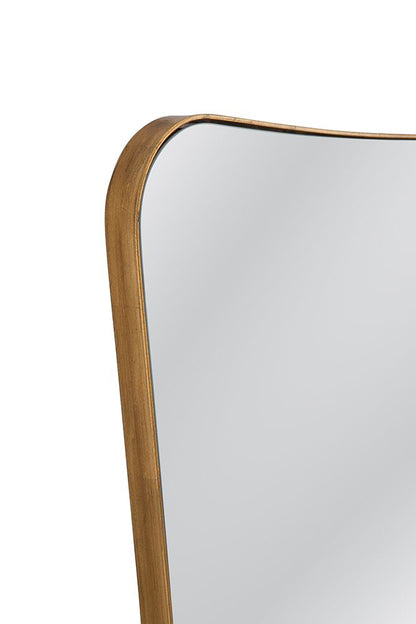 Bassett Mirror - Garcia 60" Gold Leaf Rectangular Wall Mirror - M5067 view 2