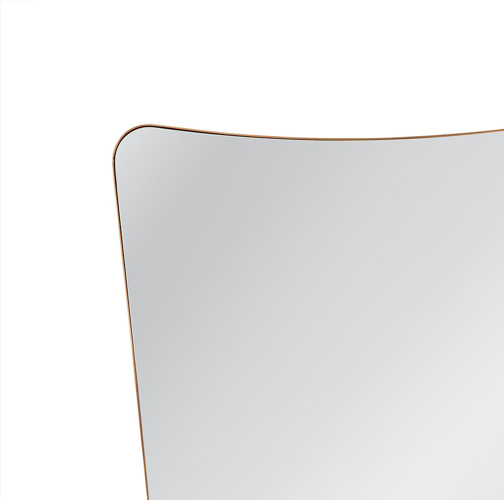 Bassett Mirror - Garcia 60" Gold Leaf Rectangular Wall Mirror - M5067 view 3
