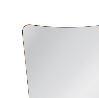 Bassett Mirror - Garcia 60" Gold Leaf Rectangular Wall Mirror - M5067 view 3