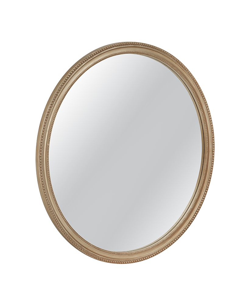 Bassett Mirror - Gateway 48" Champagne Round Wall Mirror - M5272 view 2