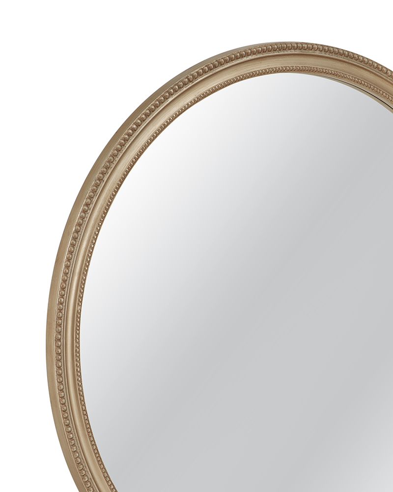 Bassett Mirror - Gateway 48" Champagne Round Wall Mirror - M5272 view 3