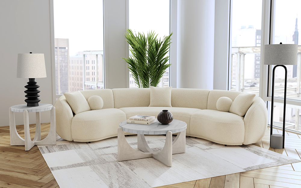Bassett Mirror - Gavin Coffee Table - 1250-LR-120 view 8