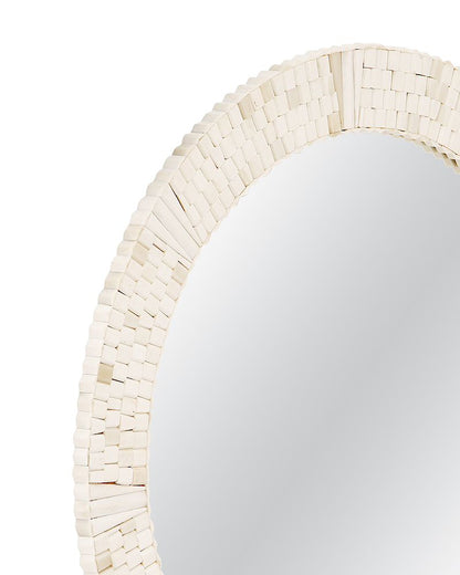 Bassett Mirror - Getty 30" Natural Round Wall Mirror - M5273 view 3
