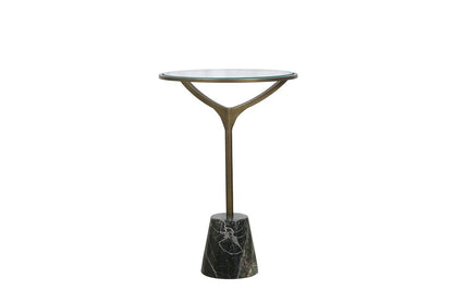Bassett Mirror - Gianna Glass-Top Accent Table - 6124-LR-223 view 2