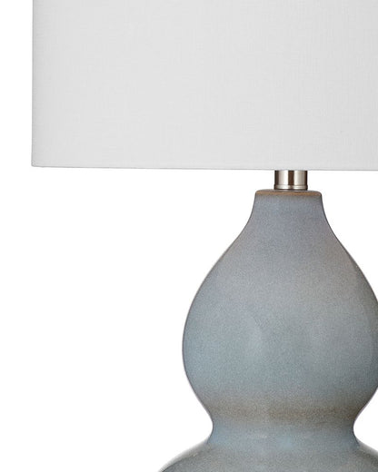 Bassett Mirror - Glencoe 28" Gray Ceramic Table Lamp - L4478T view 2