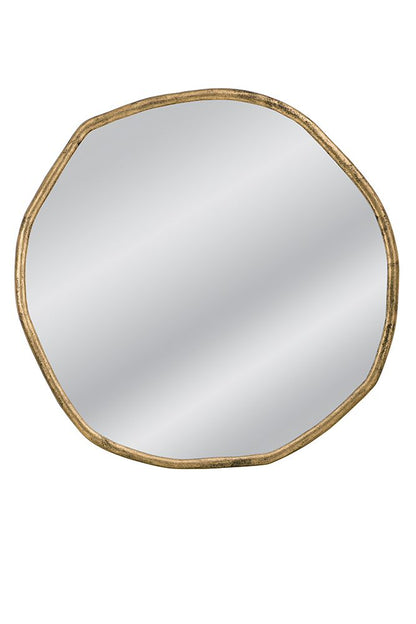 Bassett Mirror - Grant 52" Brass Round Wall Mirror - M5087 view 1