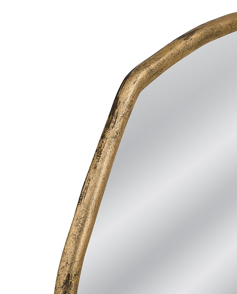 Bassett Mirror - Grant 52" Brass Round Wall Mirror - M5087 view 3