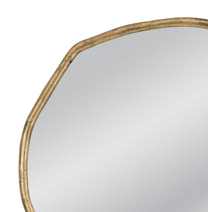 Bassett Mirror - Grant 52" Brass Round Wall Mirror - M5087 view 4