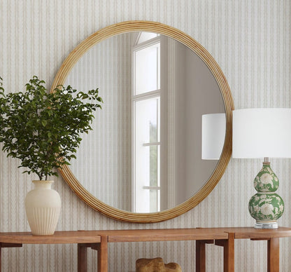 Bassett Mirror - Grayson Wall Mirror in Natural - M5298 view 4