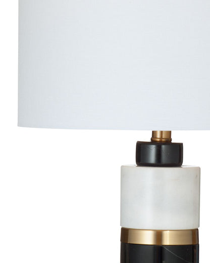 Bassett Mirror - Gregory 28" Black Marble Table Lamp - L4601T view 2